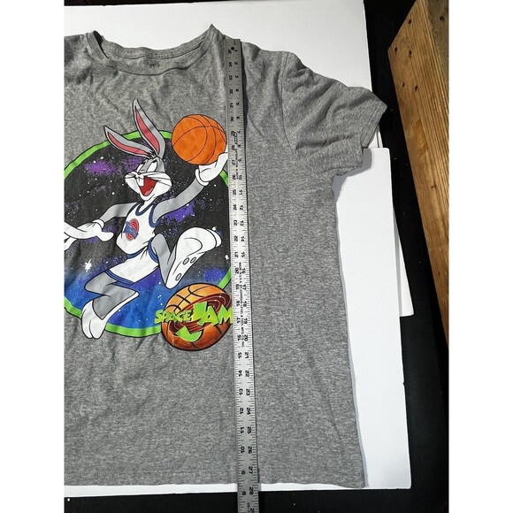 Space Jam Mens T-shirt Size‎ XL Vintage 90s reprint Throwback TUNE SQUAD JORDAN - Picture 5 of 7